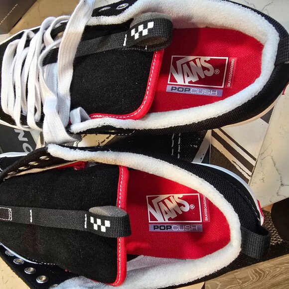 Vans Skate Old Skool 36 Black White VN000D5RBA2 Men's Size 12 Shoes NEW - Picture 7 of 16